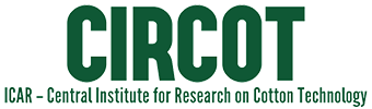 Image of Official Website of ICAR - Central Institute for Research on Cotton Technology under the Department of Agricultural Research and Education (DARE), Ministry of Agriculture, Government of India
