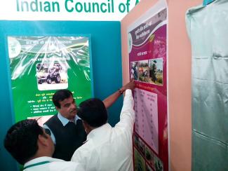 2014 4 दिसंबर 2014 को एग्रो विजन इंडिया, नागपुर में आईसीएआर-सिरकॉट प्रदर्शनी स्टाल पर श्री नितिन गडकरी का दौरा छवि-2